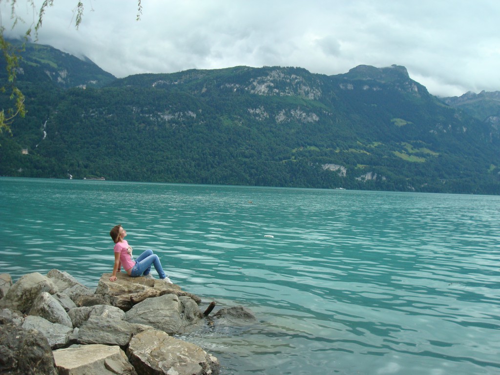 Interlaken. Brienz lake