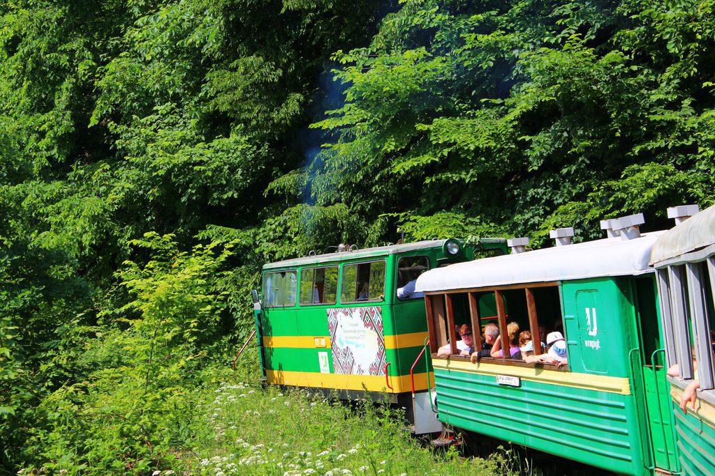 Carpathian narrow-gauge tramway