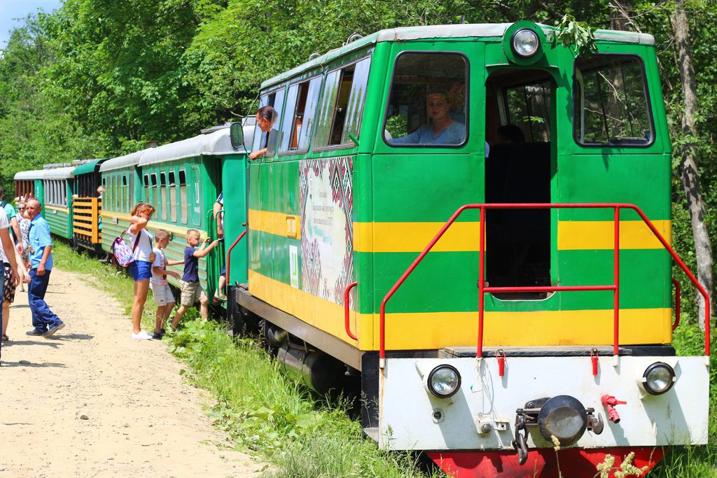 Carpathian narrow-gauge tramway
