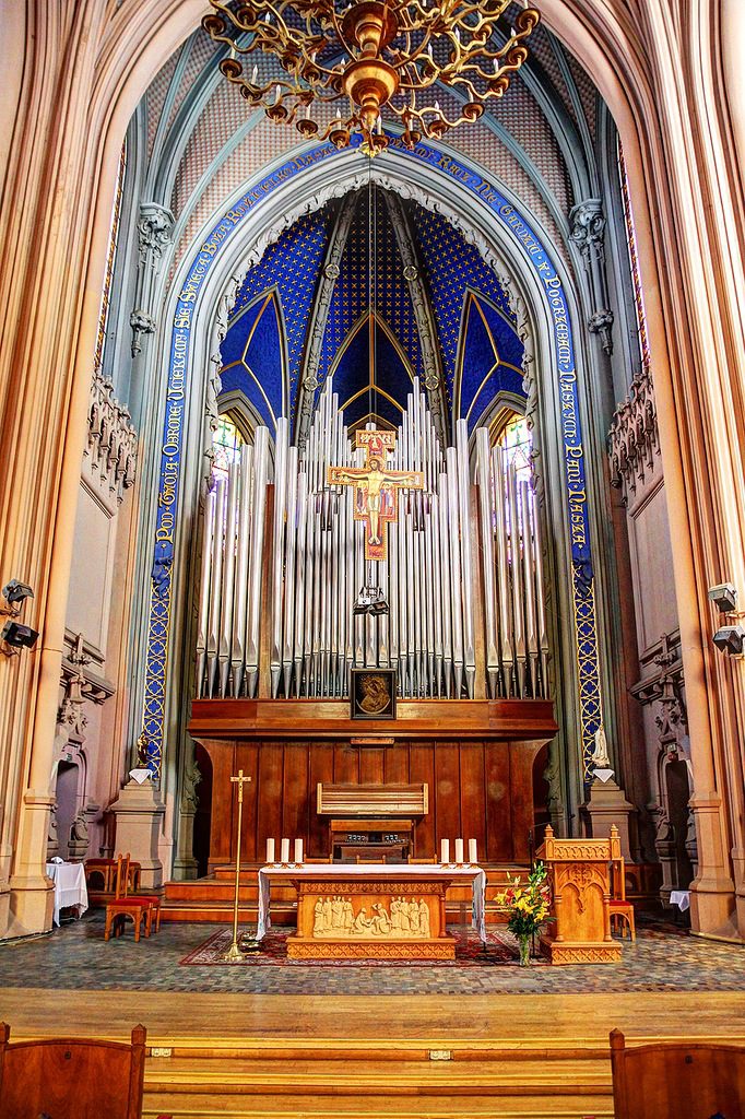 Organ hall, Saint Nicolas Church, Kiev