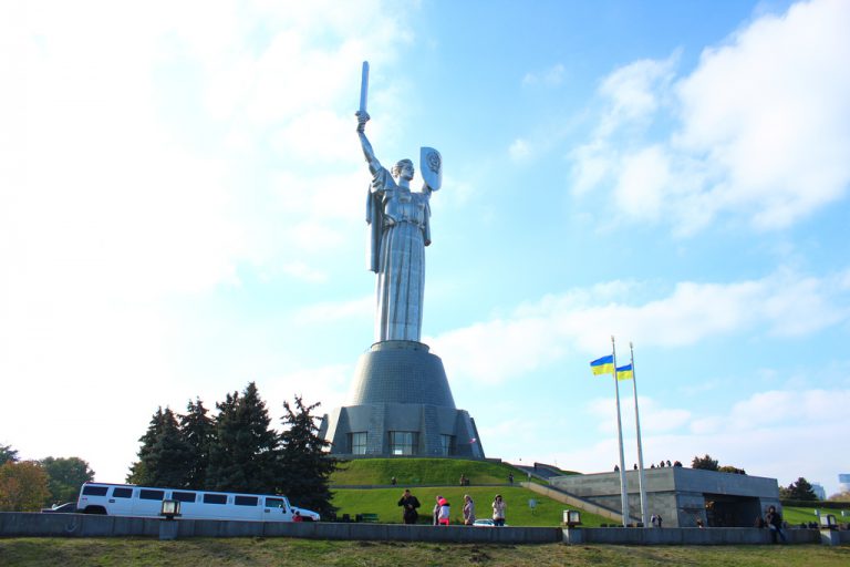 Motherland statue, Kyiv, Ukraine
