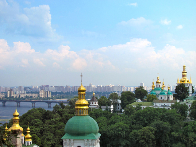 The capital of Ukraine