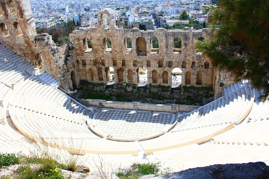 Афины, амфитеатр