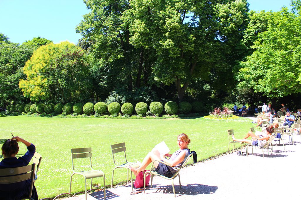 Париж, Люксембургский сад