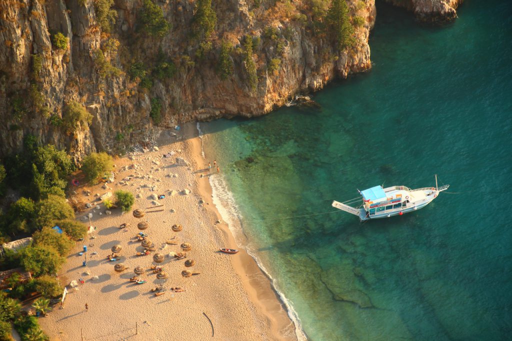 Turkey, Oludeniz, Fethiye, Butterfly Valley