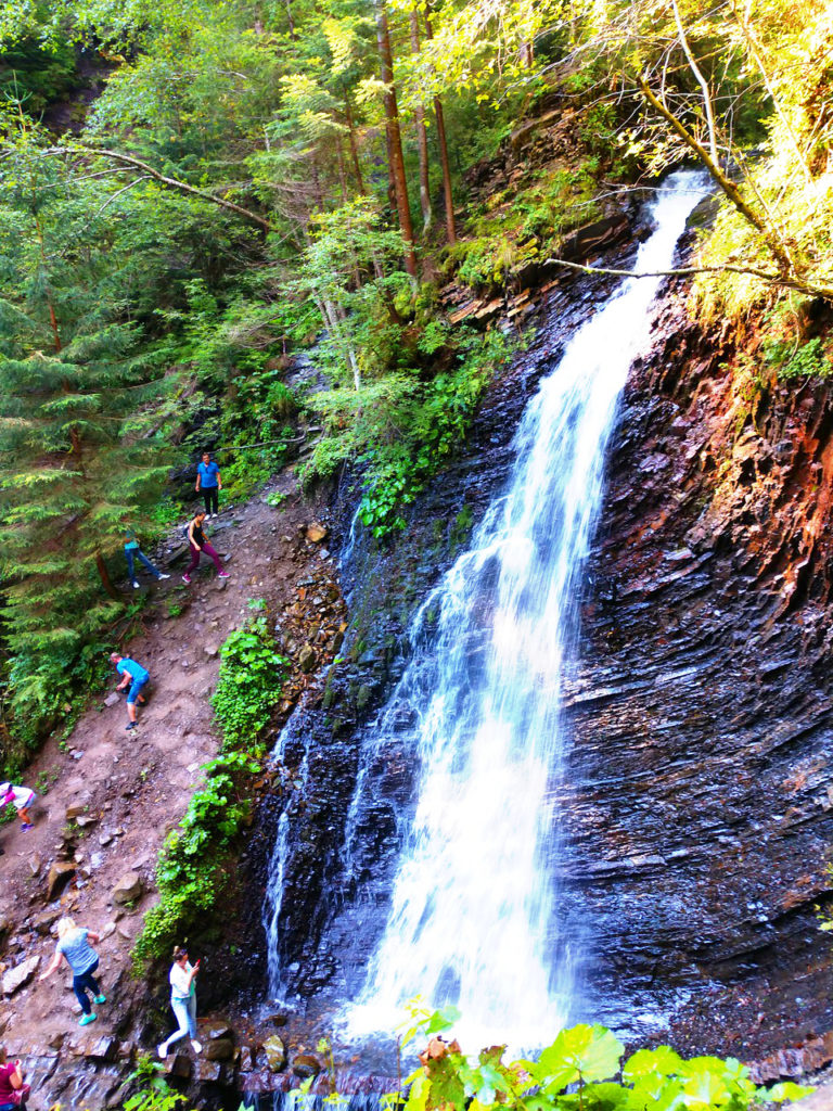 Carpathian Mountains, Hook Waterfall