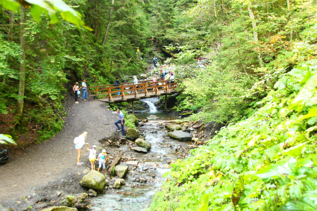 Carpathian Mountains, Hook Waterfall