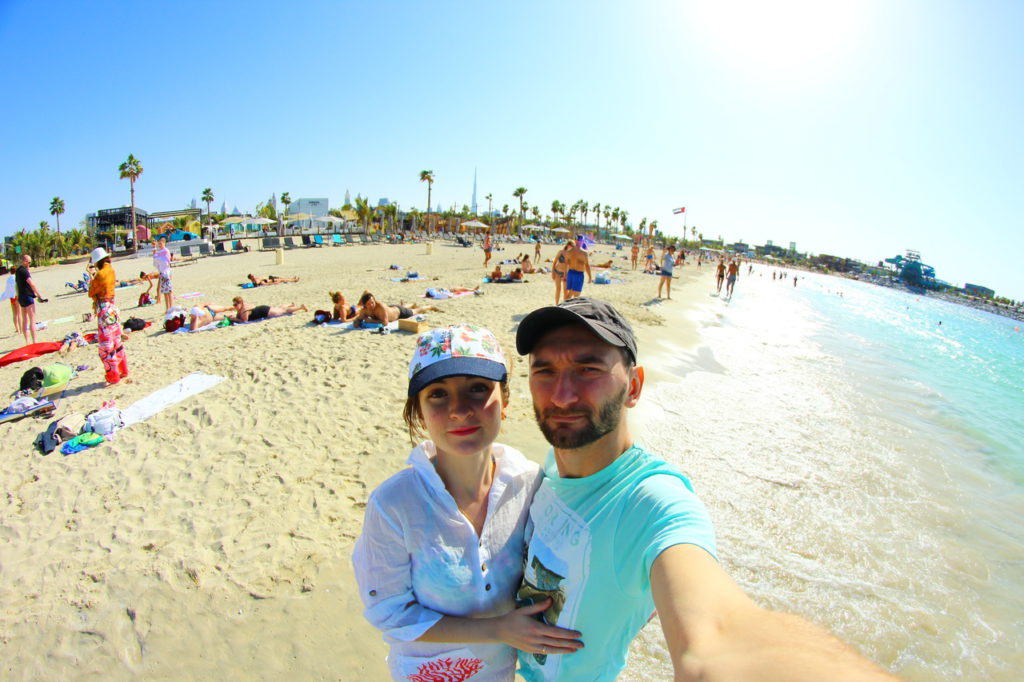 Dubai, La Mer beach