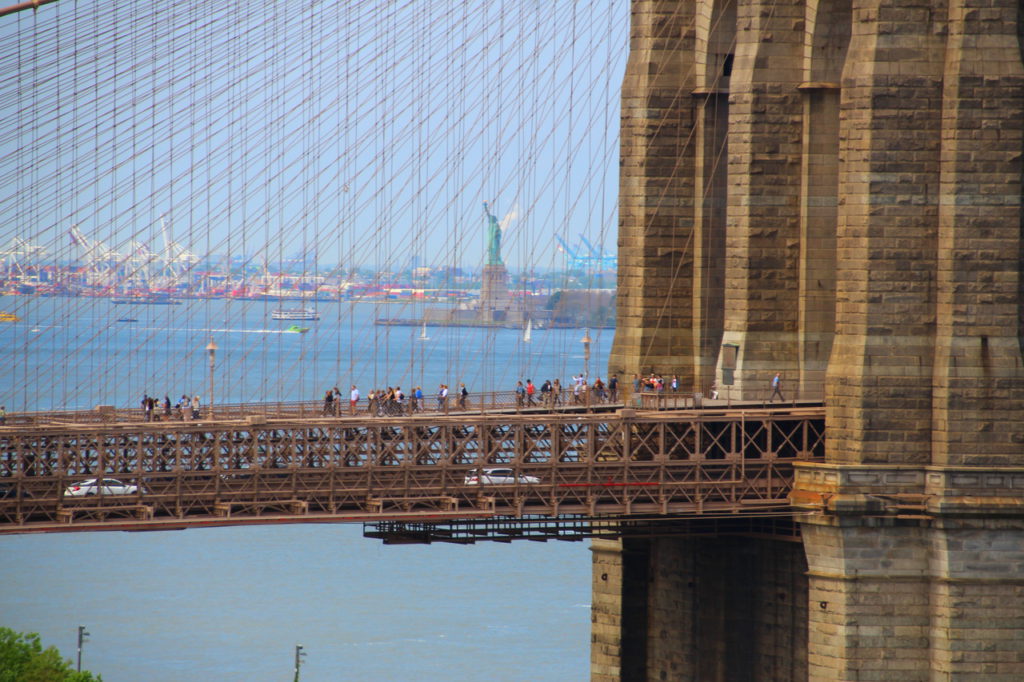 USA, New York, Brooklyn Bridge