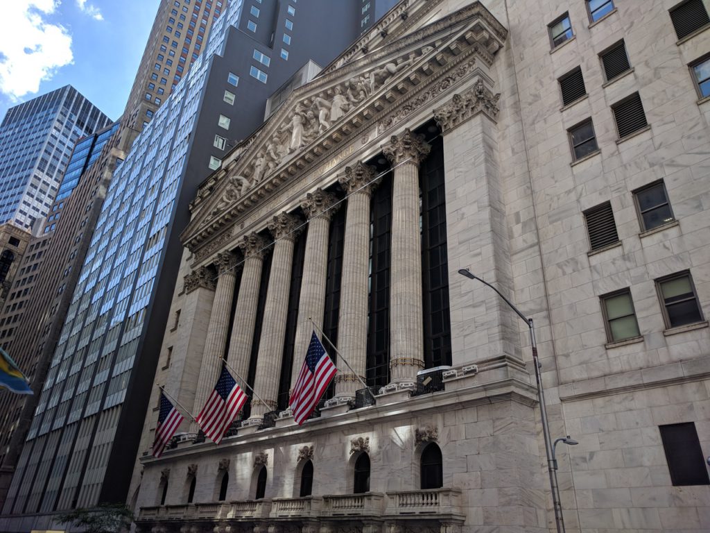 USA, New York, New York Stock Exchange