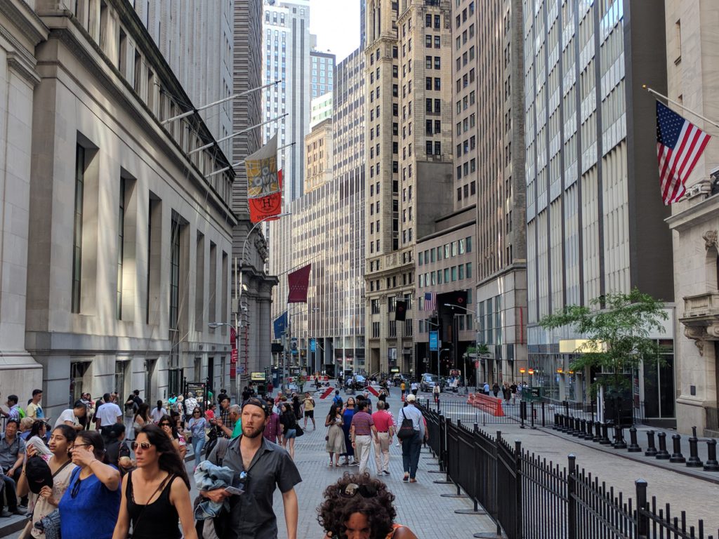 USA, New York, New York Stock Exchange