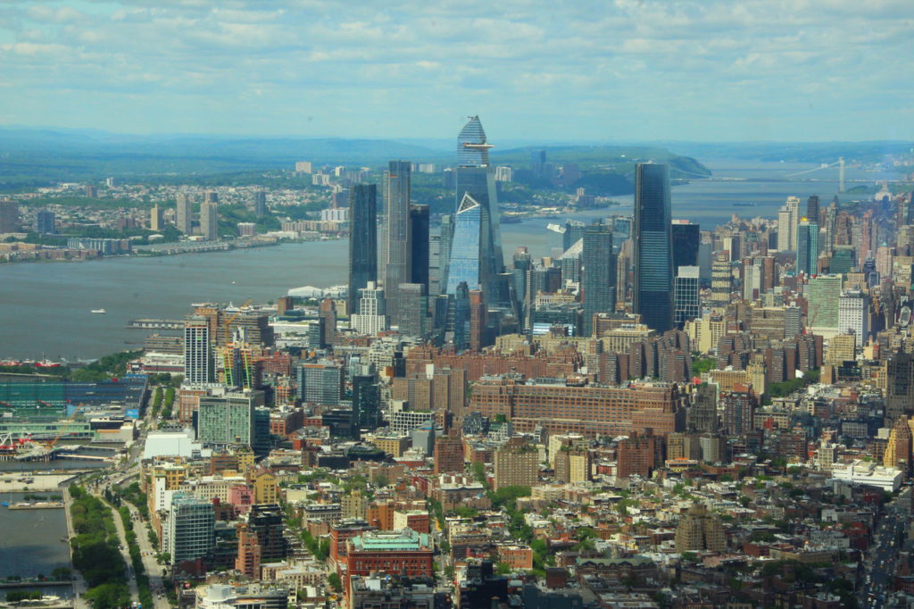 США, Нью-Йорк, вид с One World Observatory