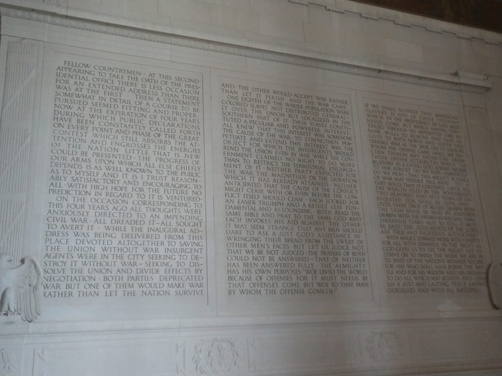 USA, Washington D.C., Abraham Lincoln Memorial