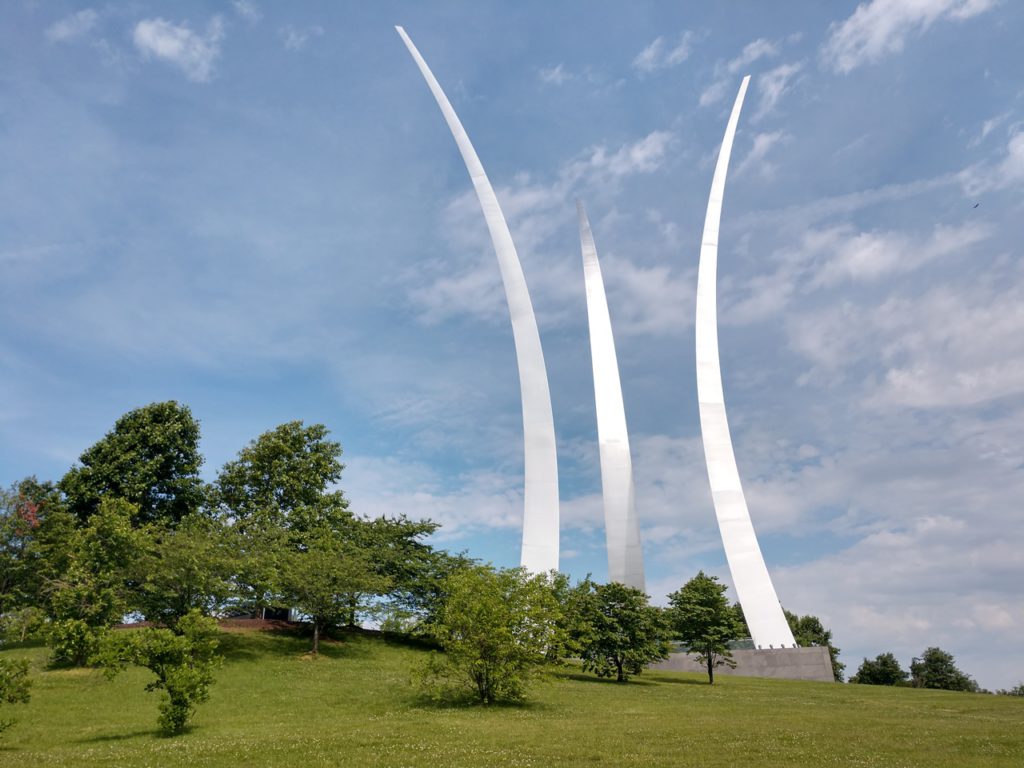 США, Вашингтон, мемориал военно-воздушных сил США.