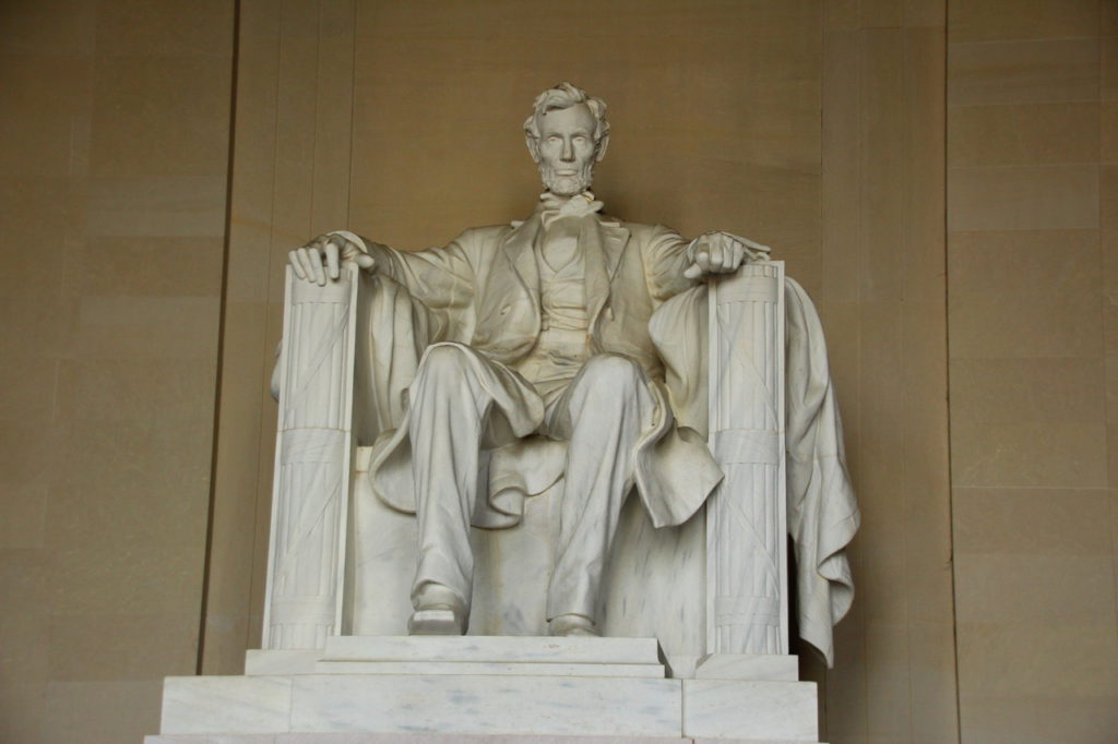 USA, Washington D.C., Abraham Lincoln Memorial