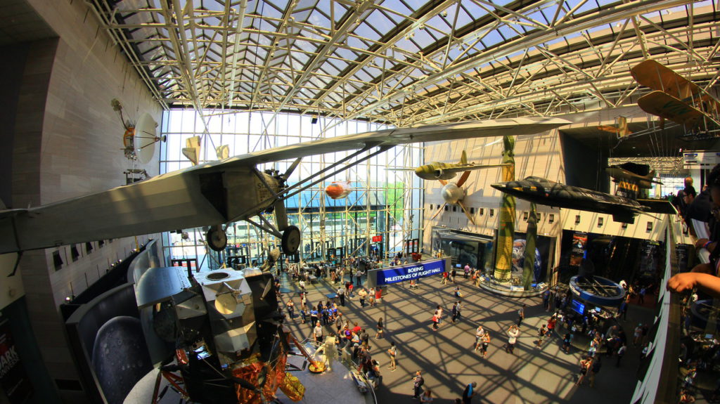 США, Вашингтон, музей авиации и космонавтики