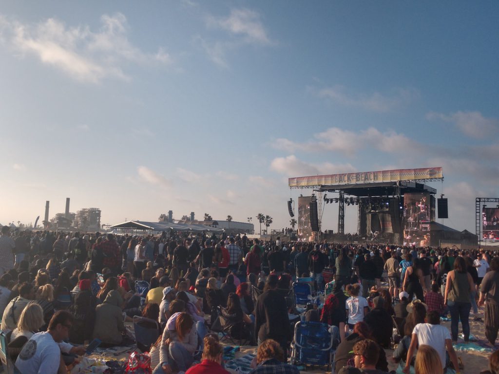 США, Лос-Анджелес, Хантингтон, музыкальный фестиваль Back to the Beach