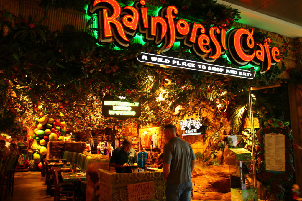 США, Лас-Вегас, Rainforest Cafe