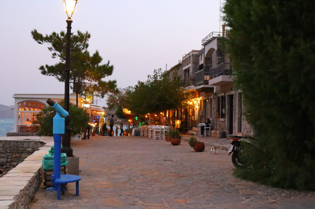 Crete, Greece, Elounda, Spinalonga island, Kalydon, Plaka