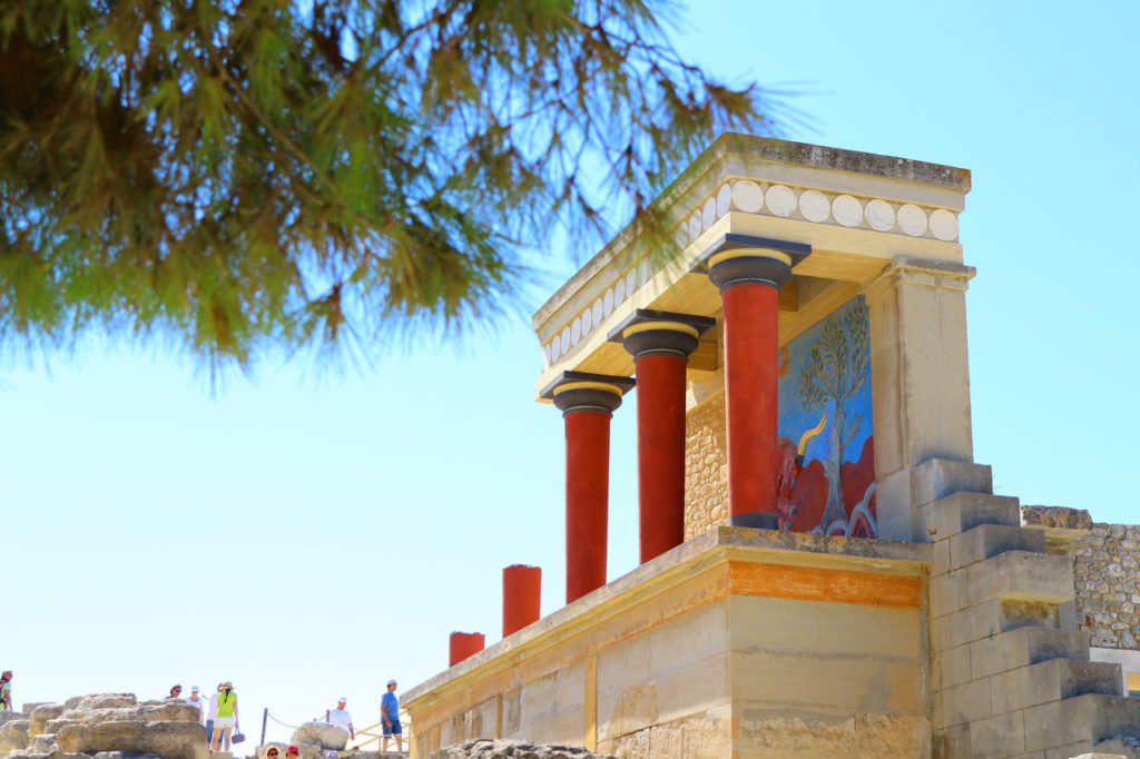 Кносський палац, Греція, Крит