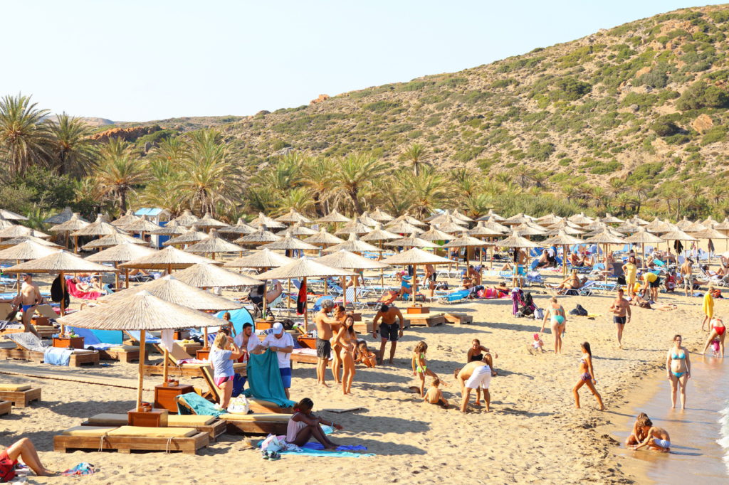 Vai Palm Beach, Crete, Greece