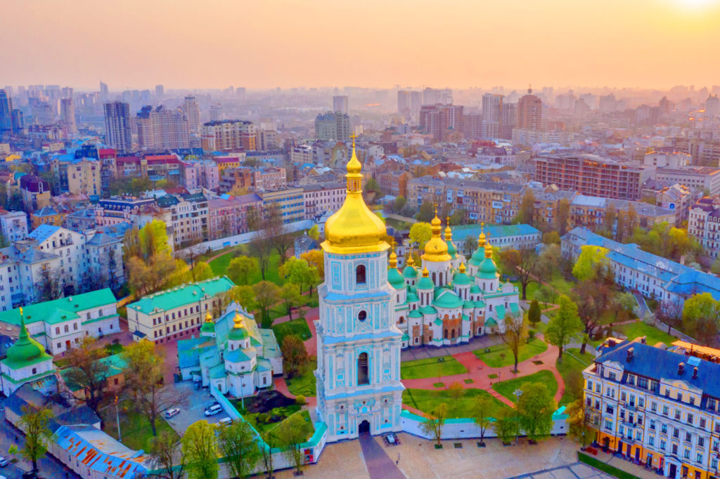 Saint Sophia Cathedral, Ukraine, wonders of Ukraine